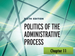 Politics of the Administrative Process