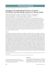 Ecological and methodological drivers of species` distribution and