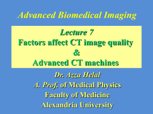 Physics of CT