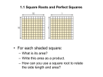 1.2 Square Roots of Non