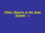 Other Objects in the Solar System