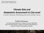Building Flood Disaster Resilience of Cities * Meeting Internal and