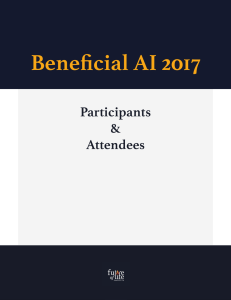 Beneficial AI 2017 - Future of Life Institute