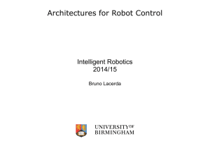 Architectures for Robot Control
