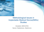 Methodological Issues in Implantable Device Studies