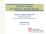 Psychic Trauma - Rutgers University Behavioral Health Care