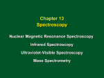 Chapter 13 Spectroscopy
