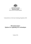 Discussion paper - Office of the Gene Technology Regulator