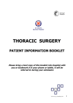 thoracic surgery - Sir Charles Gairdner Hospital