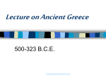 Ancient Greece - Assignment Point
