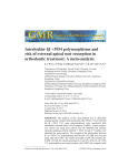 Interleukin-1β +3954 polymorphisms and risk of external apical root