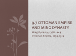 9.7 ottoman empire and ming dynasty