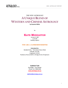 The New Astrology - Astrology.com.au