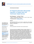 ST-Segment Elevation Myocardial Infarction in