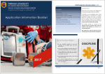 Pre-hospital Emergency Medical Care Selections Booklet