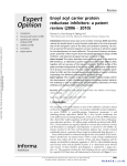 Enoyl acyl carrier protein reductase inhibitors: a patent review (2006