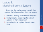 Electrical system models