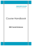 Course Handbook