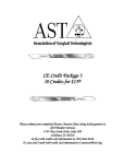 10 Credits - Association of Surgical Technologists