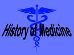 History of Health Care - Lemon Bay High School