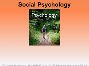 Ch. 14–Social Psych. PPT