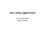 Data mining (applications)