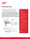 Si1153 Data Sheet