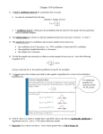 Chapter 10 Test Review