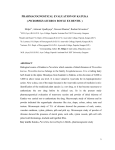 pharmacognostical evaluation of katuka ( picrorhiza kurroa royle ex