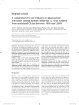 Original article A comprehensive surveillance of adamantane