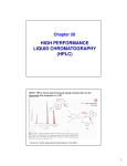 HIGH PERFORMANCE LIQUID CHROMATOGRAPHY (HPLC)