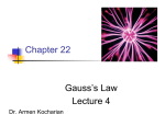 Lecture: Gauss Law