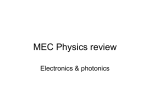 MEC Revision Electronics Photonics