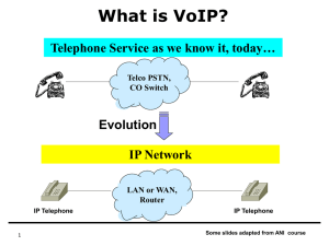 Voice over IP