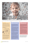 word web make and break words, sentences, paragraphs giving and