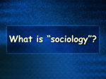 Sociology