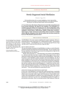 Newly Diagnosed Atrial Fibrillation