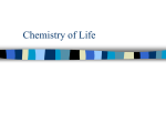 Chemistry of life powerpoint