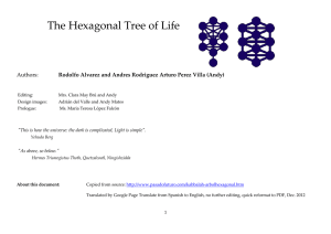 The Hexagonal Tree of Life