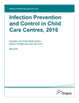 Infection Prevention and Control in Child Care Centres
