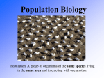 Population Notes