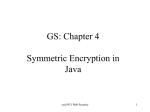 Symmetric Encryption in Java