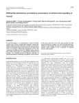 Involvement of antimicrobial peptides in mussel defence