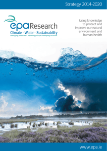 EPA Research Strategy 2014–2020