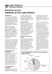 Habitat factsheet  - Lake District National Park