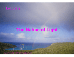 The Nature of Light