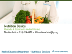 Nutrition Basics - Kaiser Permanente Thrive