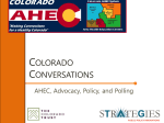 Colorado Conversations: Using AHEC and Technology to engage