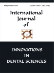 Click here - International Journal of Innovations in Dental Sciences
