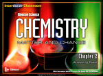 Chemistry: Matter and Change